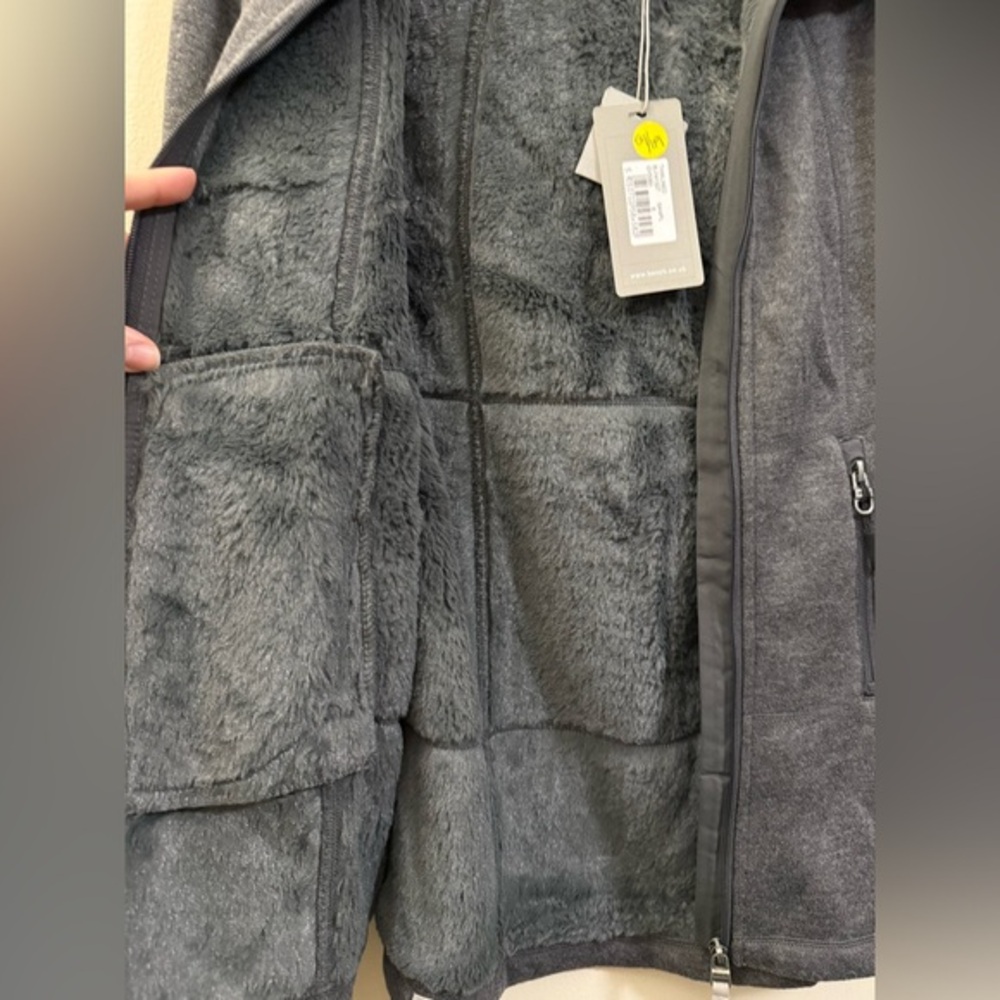 NWT Women’s Bench‎ Fleece Lined Athletic Jacket in Gray - S - Picture 7 of 16